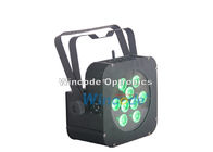 Portable Battery Powered Stage Lights 16000mAH With 6 Channel Dmx Controller