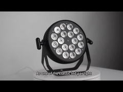 Lumiera a LED a parità di lunghezza 18 led RGBW 4 in 1 DMX Controllo per