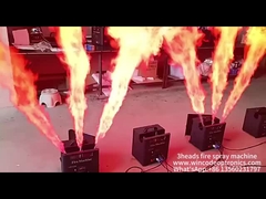 Stage Effect Machine 3 Head Outputs Fire Spray Machine per il festival musicale