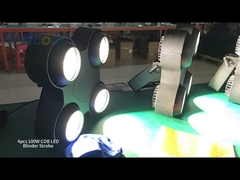 4 occhi COB LED Blinder Strobe Flash Light