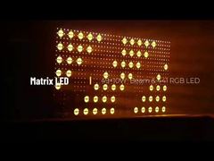 7×7+441 matrici LED dorate