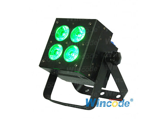 Un buon prezzo. 4×18W RGBWA+UV 6 in 1 LED Par Light, LED Flat Par Light, LED Uplight per eventi di Dj di nozze in linea