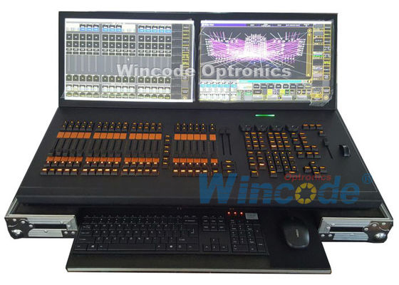 Un buon prezzo. Illuminazione a risparmio energetico Dmx Controller Console Cavaliere nero per grande spettacolo / concerto in linea