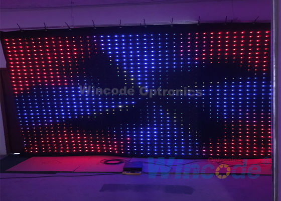 Un buon prezzo. P10 Effetti flash di tenda a LED flessibile 4m x 6m con materiale in tessuto ignifugo in linea