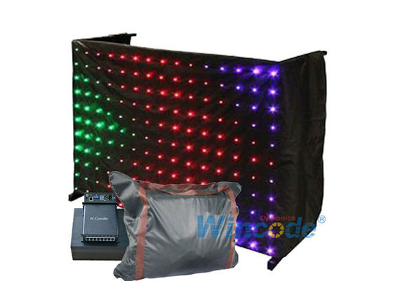 Un buon prezzo. Tissu ignifugo P5 LED Vision Curtain, Brillante Bright Flexible LED Video Curtain in linea