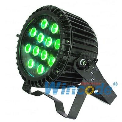 Un buon prezzo. 12*15 W 5 in 1 RGBWA Mini Flat LED Par Light Outdoor IP65 60 ° Angolo di fascio in linea