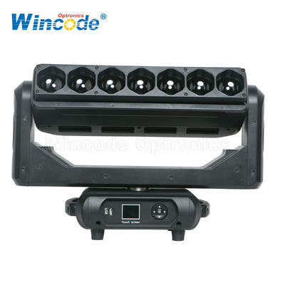 Controllo Master Slave LED Moving Pixel Bar Light 7 * 40 W Con Zoom In Ingieering Corpo di plastica