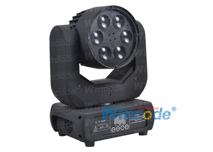 6*30W Led Beam Moving Head Light LCD Screen Display With Good Cooling System