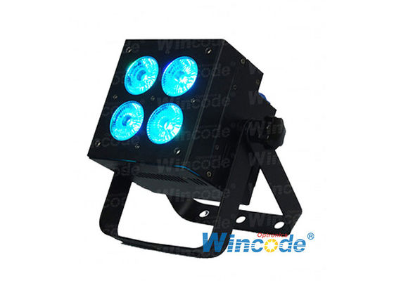 Un buon prezzo. 4×10W RGBW 4 in 1 LED Par Light, LED Flat Par Light, LED Uplight per eventi di Dj di nozze in linea