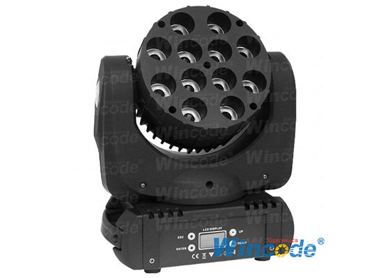 Un buon prezzo. Super luminoso LED Moving Head Light per spettacoli teatrali 12 * 10W CREE RGBW Quattro in uno in linea