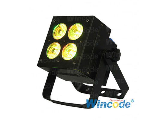 Un buon prezzo. 4×10W RGBL 4 in 1 LED Par Light, LED Flat Par Light, LED Uplight per eventi di Dj di nozze in linea
