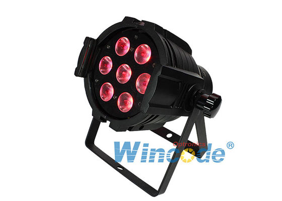 Un buon prezzo. DMX Professional LED DJ Stage Light 7×8W RGBW 4 in 1 LED Par Light in linea