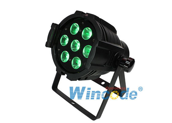 Un buon prezzo. DMX DJ DiscoLED Stage Light 7×10W RGBWA 5 in 1 LED Par Light in linea