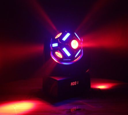 Un buon prezzo. Magic Cube DJ Light Colorato Multi-Beam LED Moving Head Light Compete Blizzard in linea