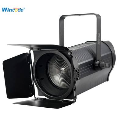 150W monocolore Fresnel Spotlight Auto Zoom COB LED senza ventola senza rumore
