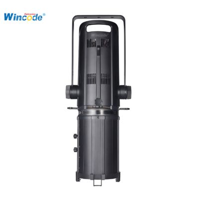 Un buon prezzo. 200W RGBAW LED Low-Noise Profile Spot – Touchscreen & Aspheric Lens & 4 Metal Cutters for Precise Lighting in linea