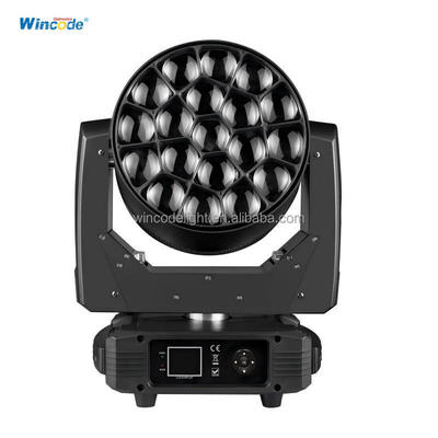 Un buon prezzo. 19*15W LED RGBW 4 in 1 Beam Moving Head Light with 50000 Hours Lifespan for Night Club and Wedding in linea
