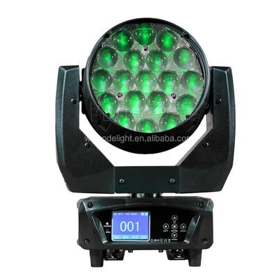 Un buon prezzo. 19*12W RGBW DMX512 Control LED Moving Head Light with 540° Pan Movement for Stage and Events in linea