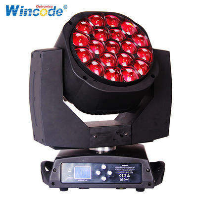 Un buon prezzo. Big Bee Eye LED Moving Head Light with 19*15W RGBW High Brightness 540° Pan and 210° Tilt Movement for DJ Disco Party in linea