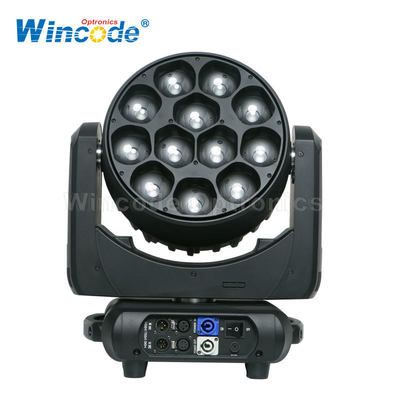 Un buon prezzo. 12×40W LED RGBW 4in1 Pixel Control Moving Head Light with 540° Pan and 270° Tilt for Stage and Event Lighting in linea