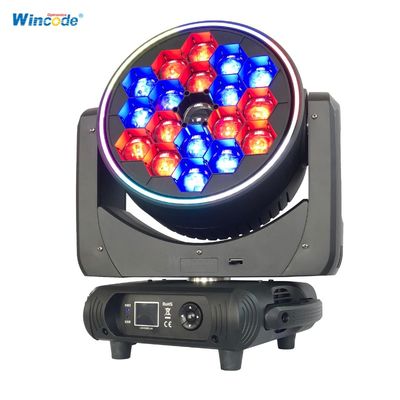 Un buon prezzo. K15 19x40W RGBW 4in1 LED Moving Head Light with 540° Pan Movement and Bee Eye Effects for Stage Lighting in linea
